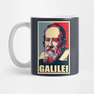 Galileo Galilei Propaganda Poster Pop Art Mug